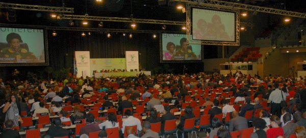 The main plenary at COP17 in Durban