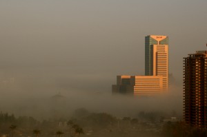 Santiago air pollution