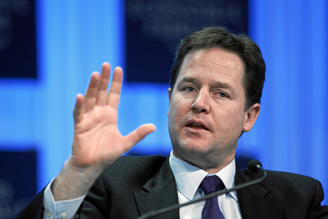 Nick Clegg: UK government legally bound to be greenest ever