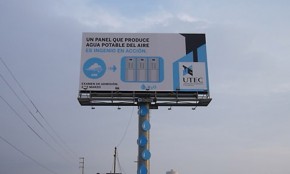 Meet the world’s first water producing billboard