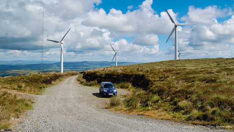 Owenreagh Wind Farm in Northern Ireland (Source: Flickr/Bart Busschots)
