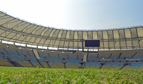 Opened in 1950, the Estádio do Maracanã has a capacity of 78,838 (Pic: Fabiola Ortiz)