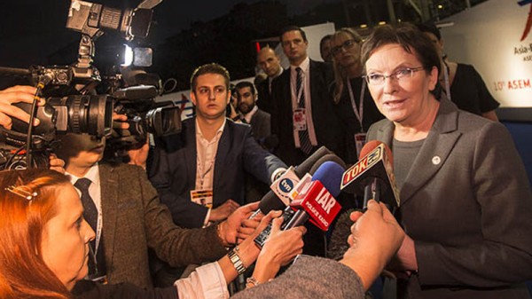 New Polish Ewa Kopacz faces an early test of her premiership (Pic: Kancelaria Prezesa Rady Ministrów/Flickr)