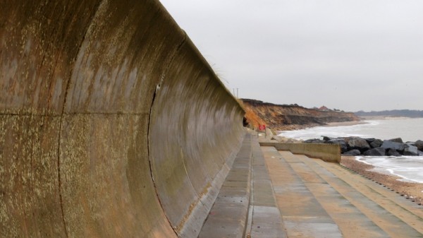 Adaptation can mean a sea wall to protect against heightened coastal flooding risk (Pic: Flickr/Blue Square Thing)