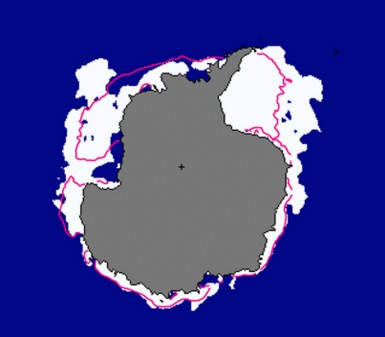 Antarctic sea ice soars, as Arctic coverage diminishes