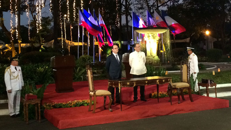 France and Philippines call for 