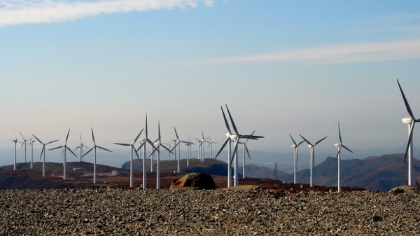 Mulan windfarm, Heilongiang province (Pic: Flickr/Land Rover Our Planet)