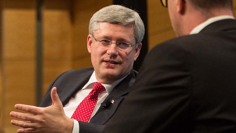 Canada's prime minister Stephen Harper (Flickr / creative commons)