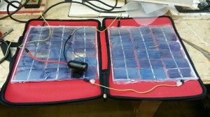 That weekend I built a solar power plant