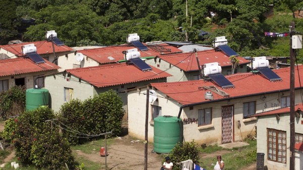 Cato Manor township in Durban got a green retrofit ahead of UN climate talks in 2011 (Green Building Council of South Africa)