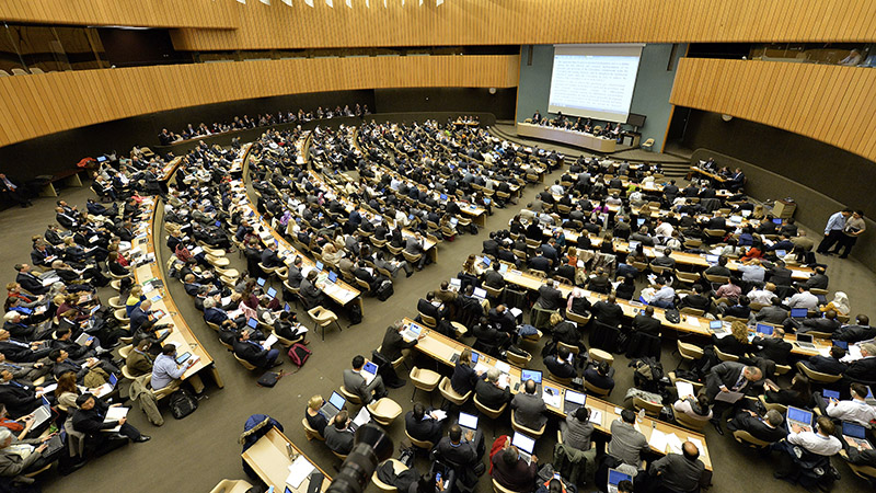 Envoys discuss plans for a climate deal at a Geneva session of talks in February  (Pic: UN Photos)