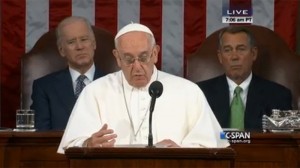 Pope Francis warns US Congress on climate threat