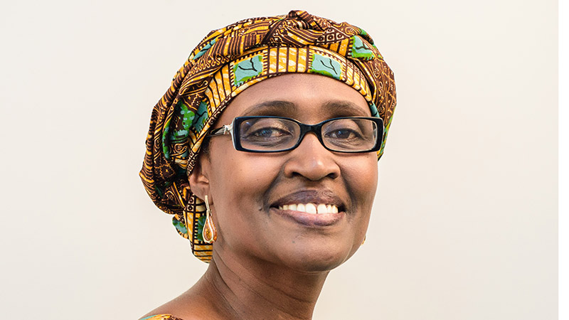 Winnie Byanyima, Executive Director of Oxfam International, 2014. Photographed by Alex Baker Photography.