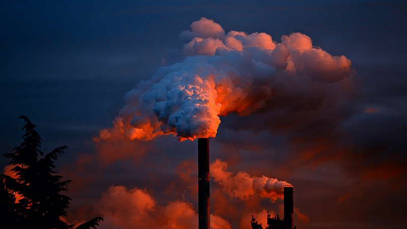 Concentrations of carbon dioxide passed 400 parts per million this year (credit: Pixabay)