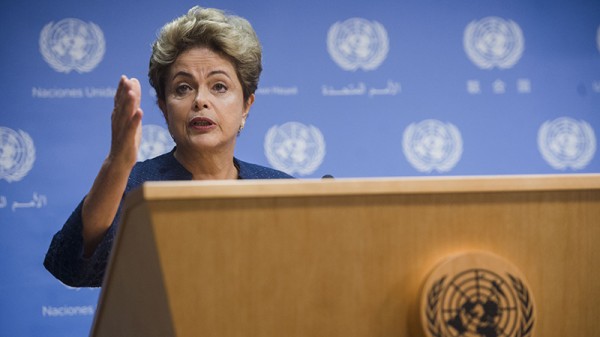 Brazil climate plan on standby as Rousseff totters