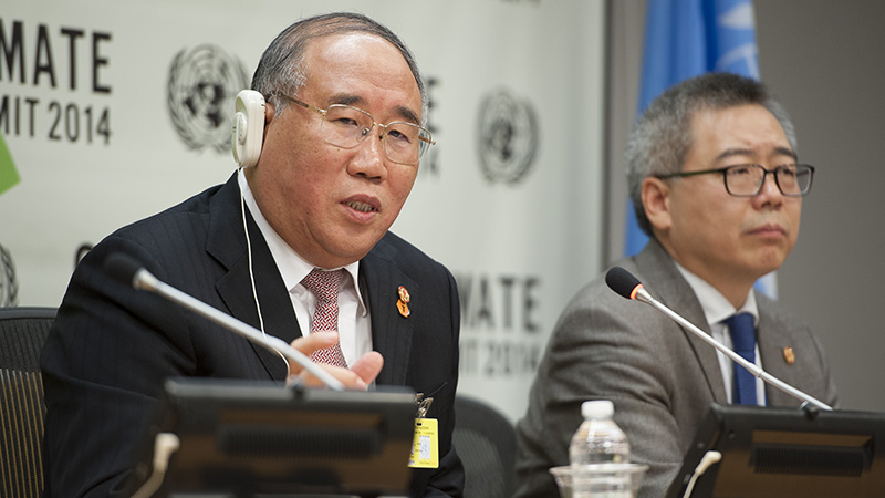 Xie Zhenhua , Vice chairman of China's National Development and Reform Commission (Pic: UN Photos)
