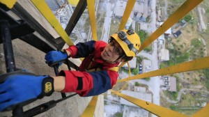 In pictures: Greenpeace activists scale Turkish coal plant