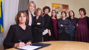 The making of Sweden's climate law - and that photo