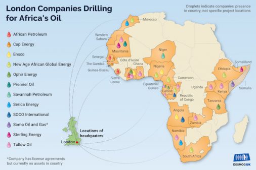 London's 'light touch' regulatory hub for African oil ventures exposed