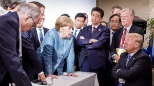 G6 leaders advance climate agenda while Trump's US defends fossil fuels