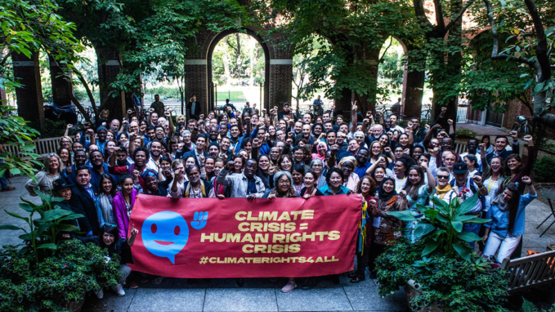 Climate change and human rights come together in new funder collaborative - Climate Home
