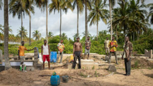 Lost to sea: The Ivory Coast villagers saving their ancestors from rising waves