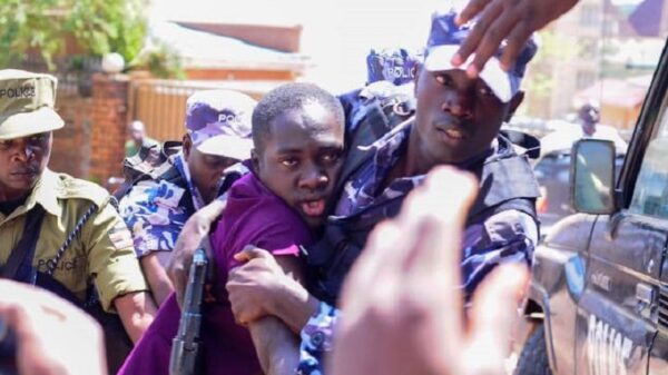 Ugandan police 'brutally arrest' anti-pipeline protesters outside EU embassy