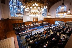 Public hearings at the International Court of Justice in The Hague on the request for an advisory opinion on the Obligations of States in respect of Climate Change, December 2024