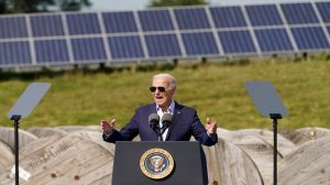 President Biden sets 2035 US emissions goal in Trump's shadow